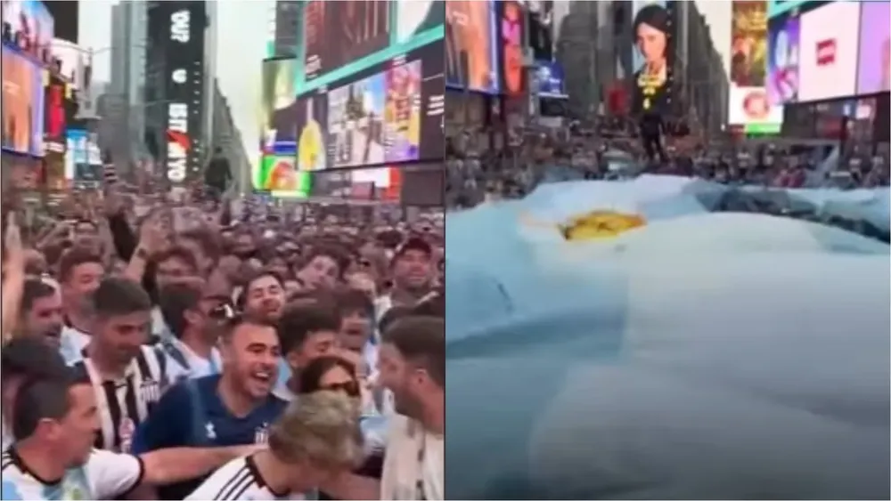 hinchada argentina mundial 2026 NY