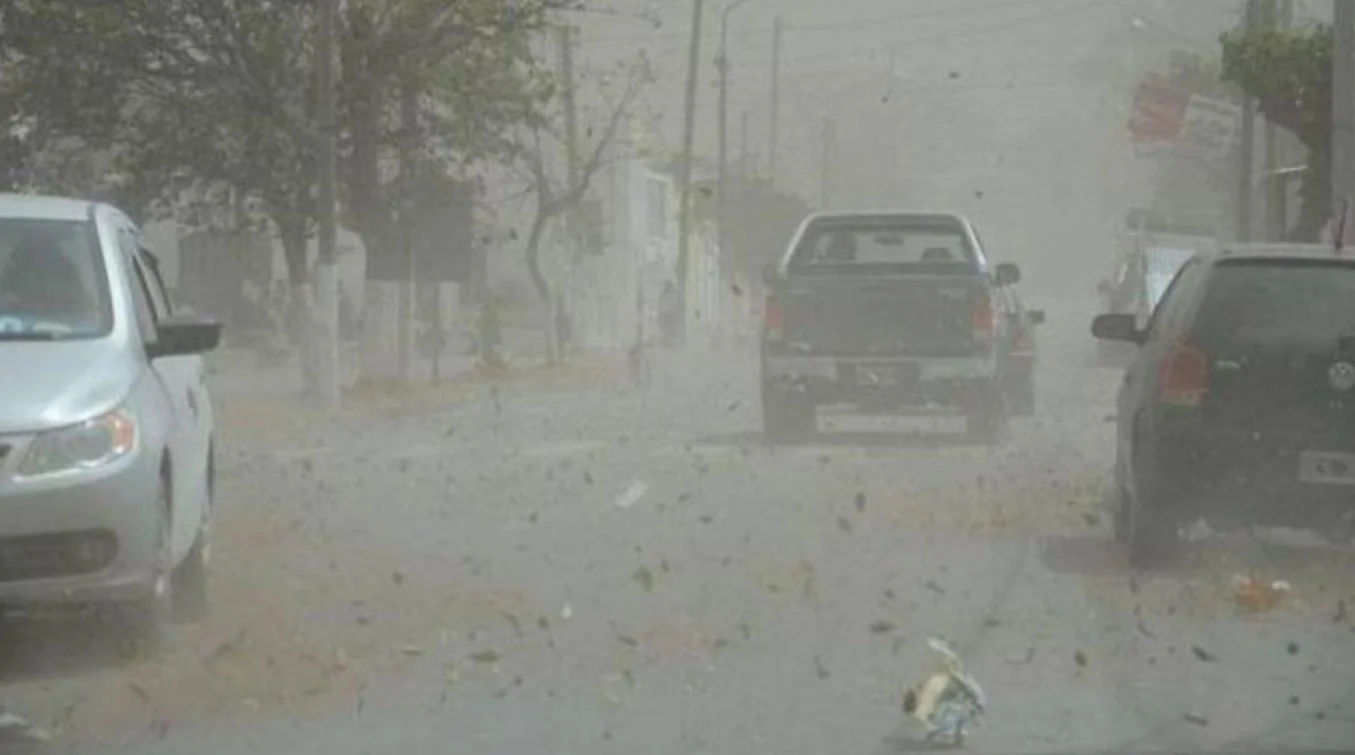 alerta por fuertes vientos