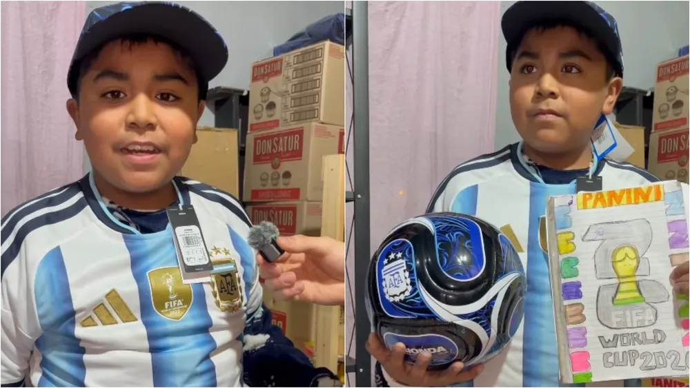 dylan regalos selección argentina
